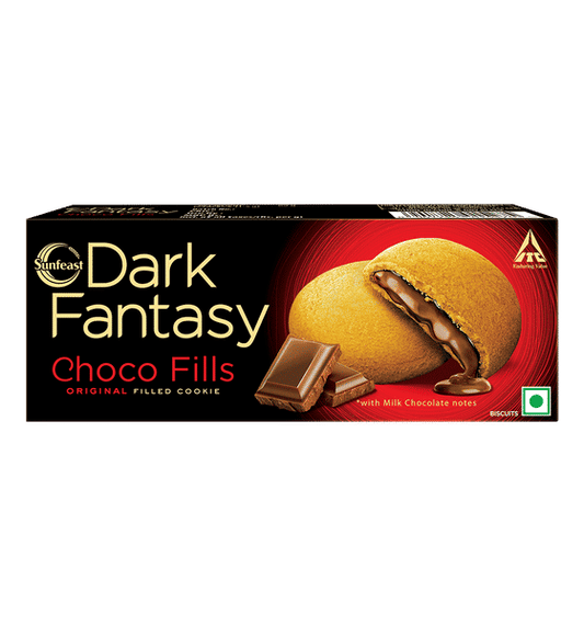 Sunfeast Dark Fantasy Biscuit - Choco Fills Cookies