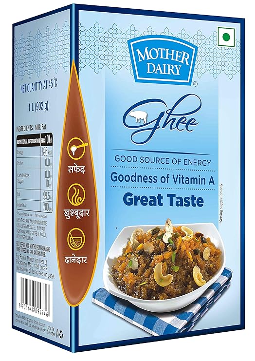 Mother Dairy Pure Healthy Ghee - 1 Litre
