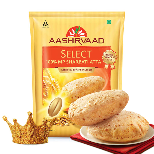 Aashirvaad Select 100% MP Sharbati Atta (10 kg)