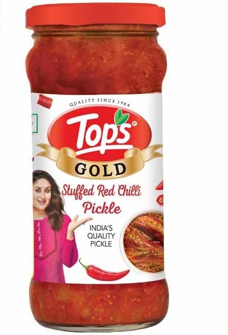 TOPS Gold Stuffed Red Chilli Pickle